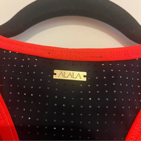 ALALA High Neck Mesh Raceback Atheleisure Workout Tank Top - Picture 9 of 9